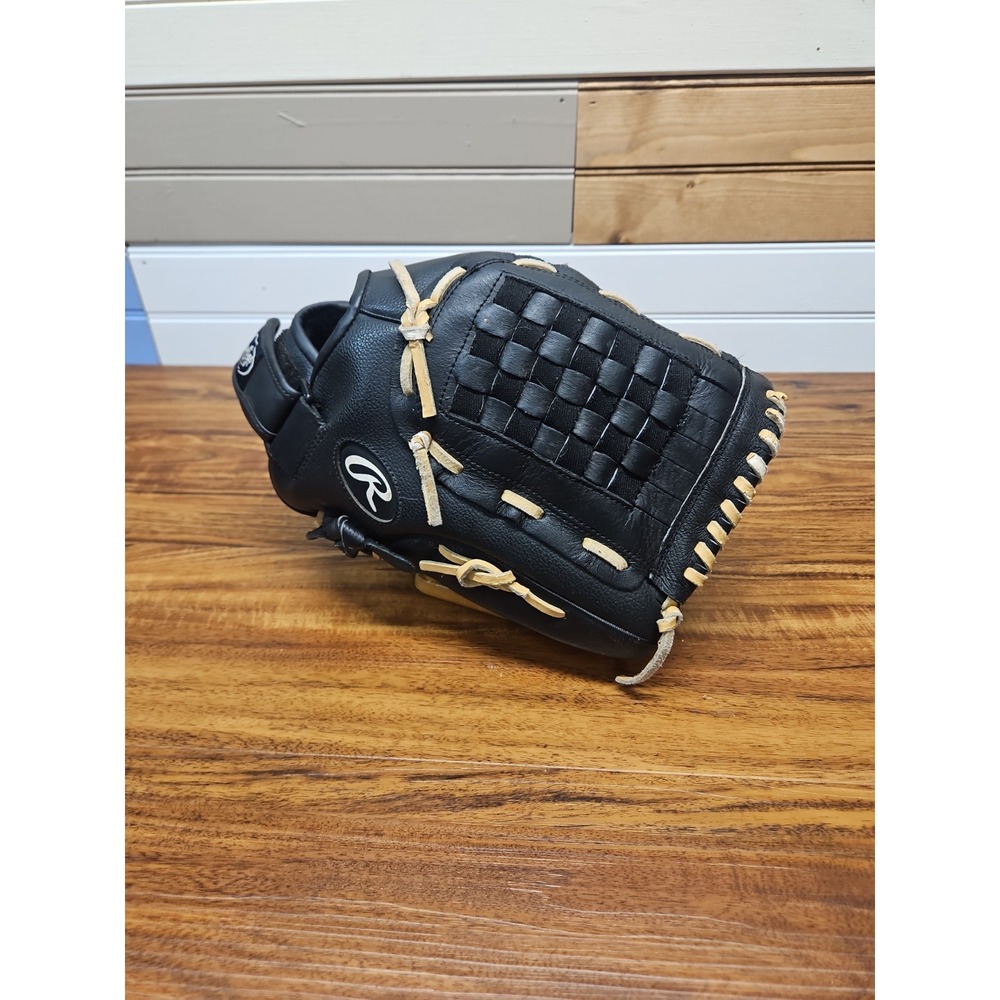 Rawlings RSB Softball Glove SS13W 13-Inch Right Hand Throw Basket-Web Leather
